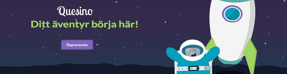 Registrera dig hos Quesino nätcasino och få upp till 4 250 kr!