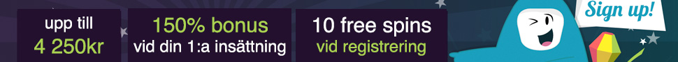 Få upp till 4250 kr och 10 free spins hos Quesino nätcasino!