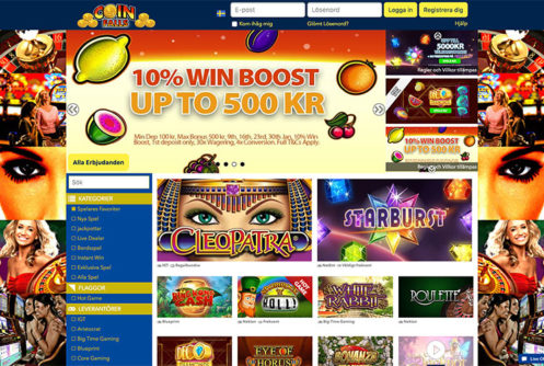 CoinFalls nätcasino