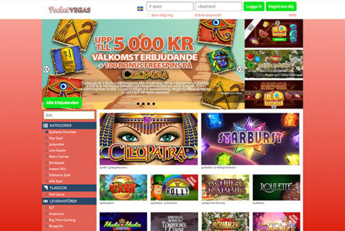 PocketVegas nätcasino