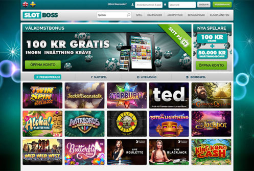 SlotBoss Nätcasino