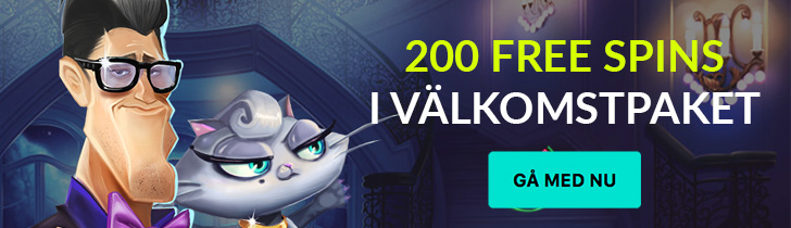 Få 200 free spins hos West Casino