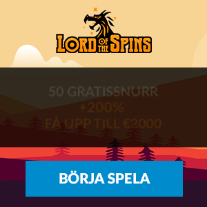 Lord of the Spins nätcasino bonuskod