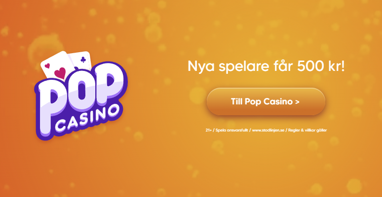 Pop Casino bonus